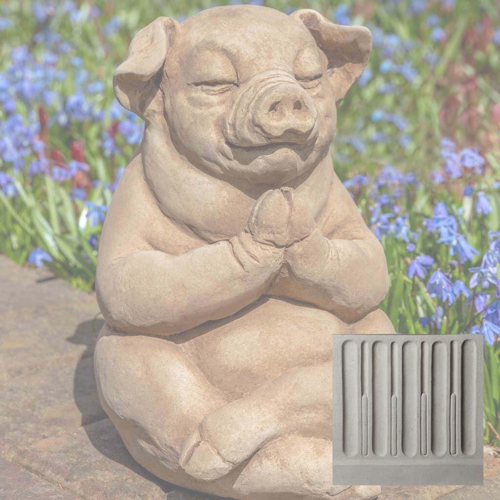Campania Zen Pig Garden Statue - A-604