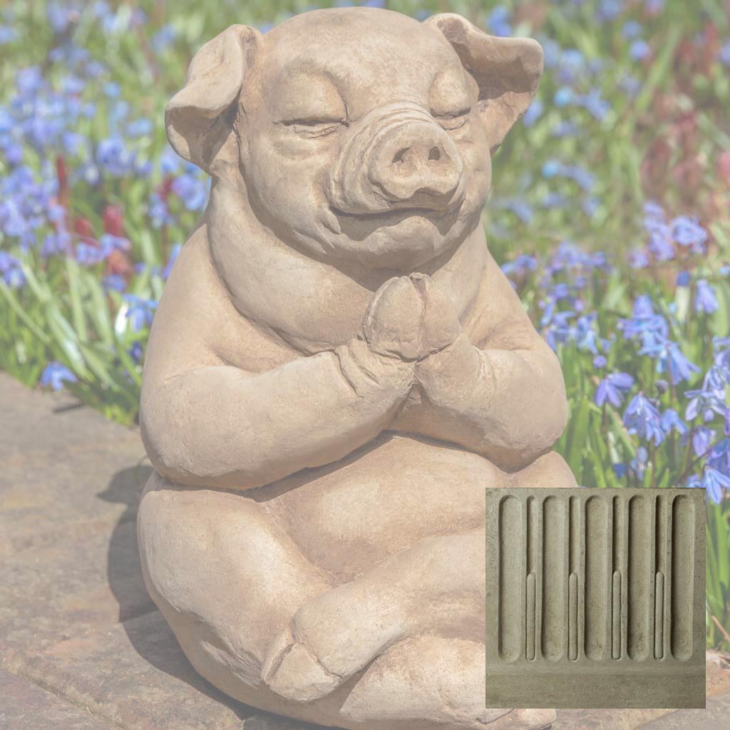 Campania Zen Pig Garden Statue - A-604