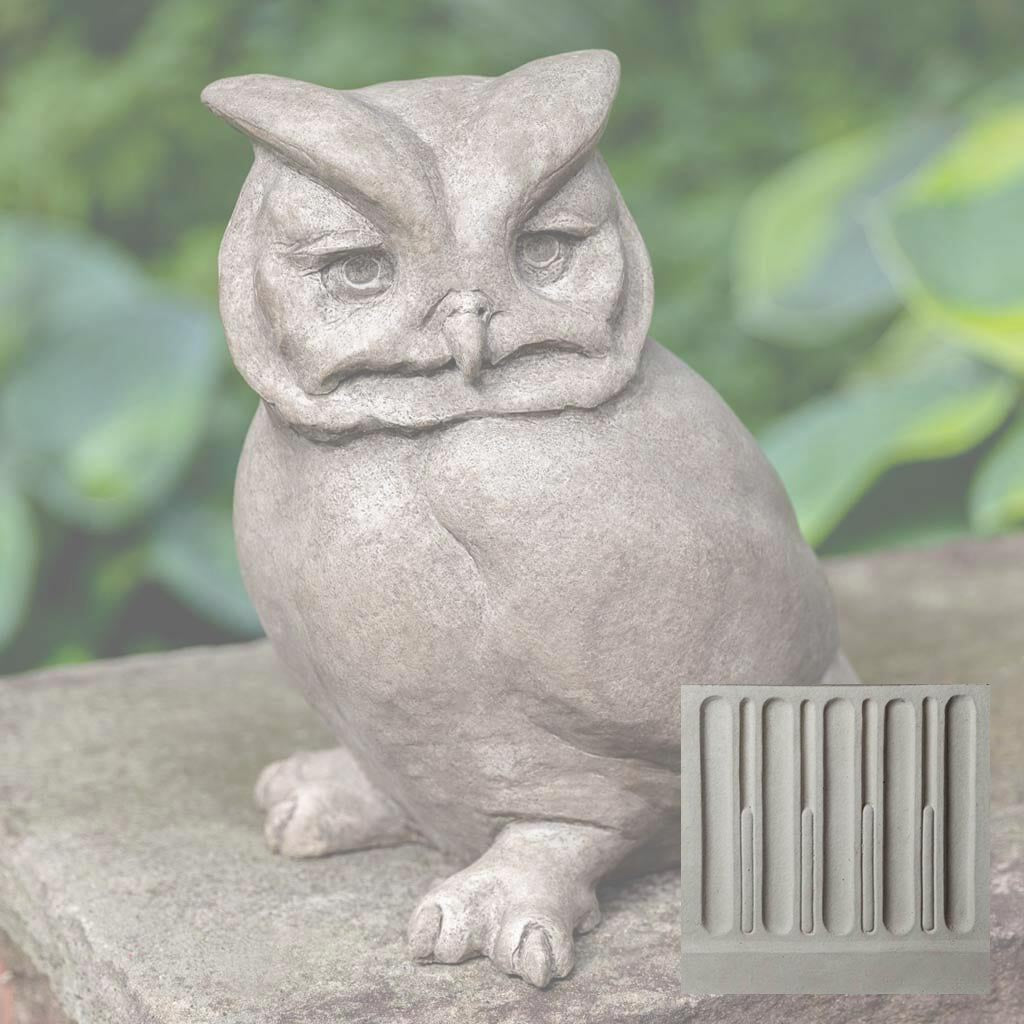 Campania Hoot Owl Garden Statue - A-610