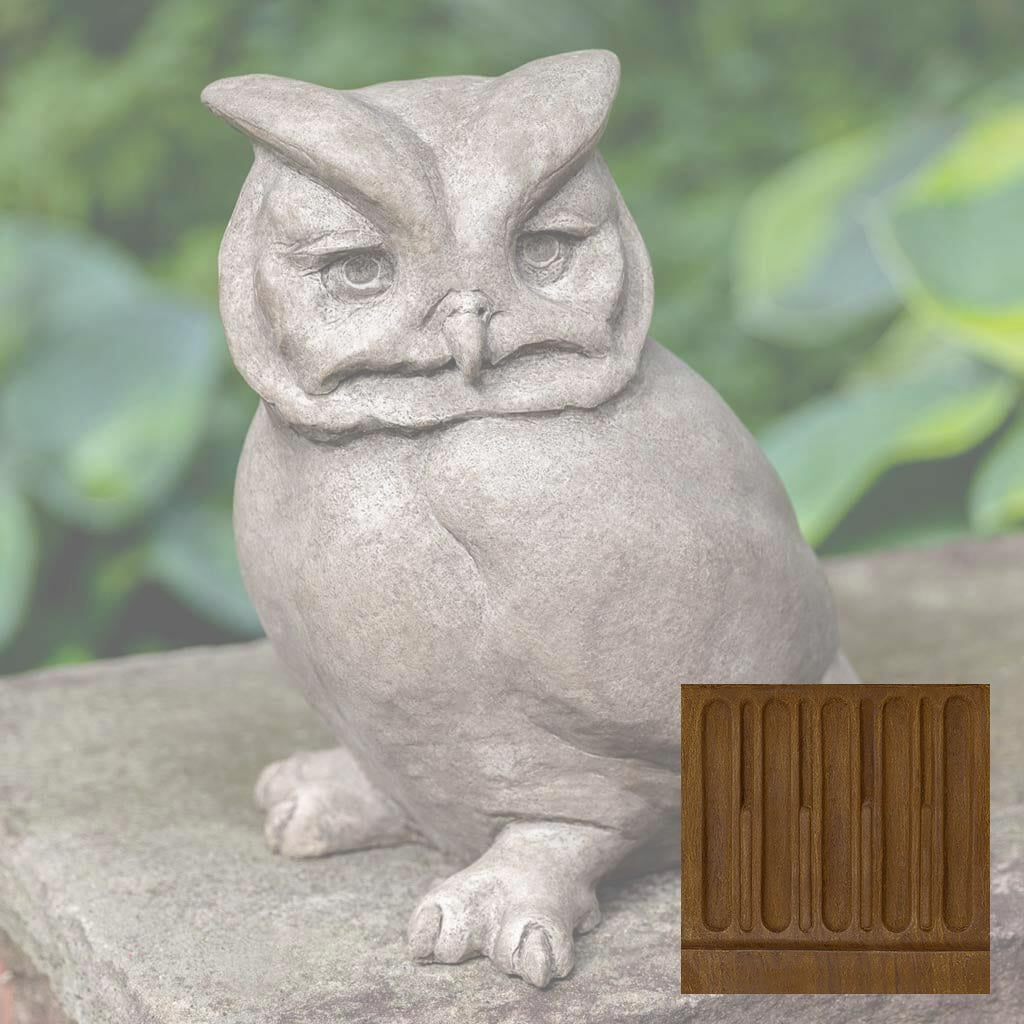Campania Hoot Owl Garden Statue - A-610