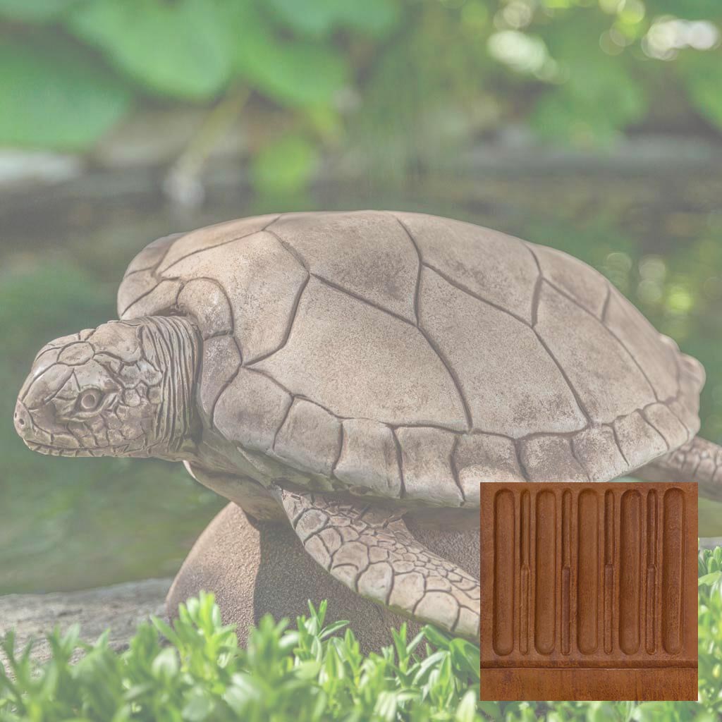 Campania Large Sea Turtle Garden Statue - A-614