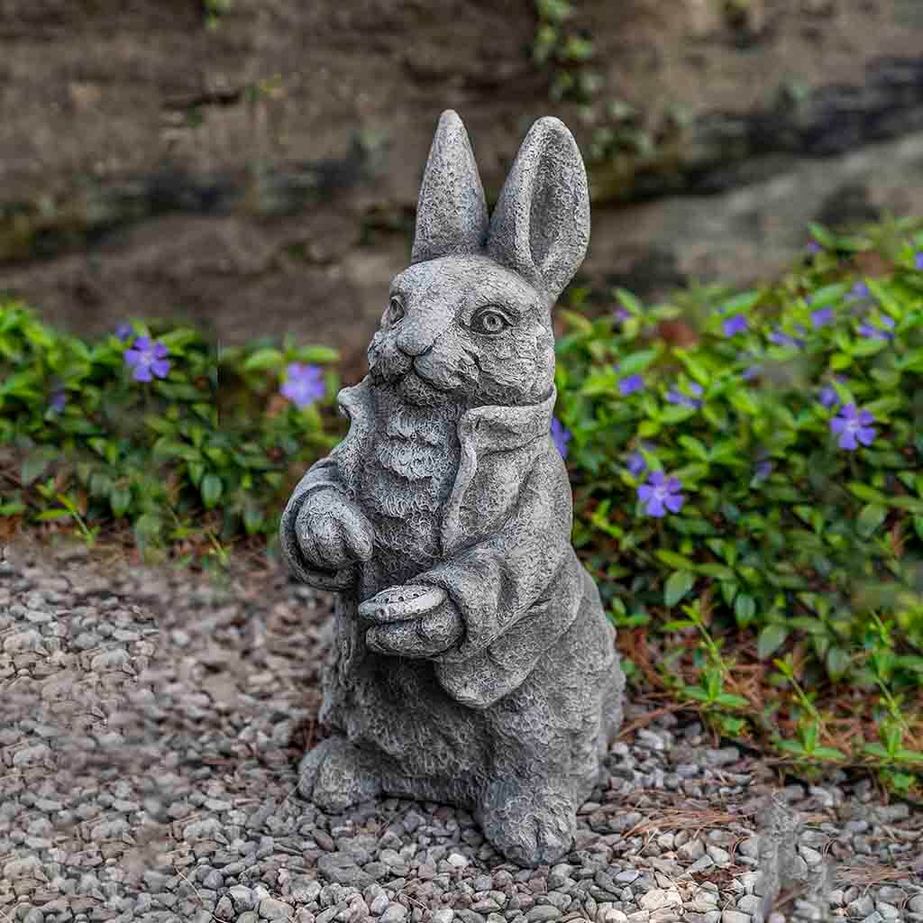 Campania Rabbit Esq. Garden Statue - A-615