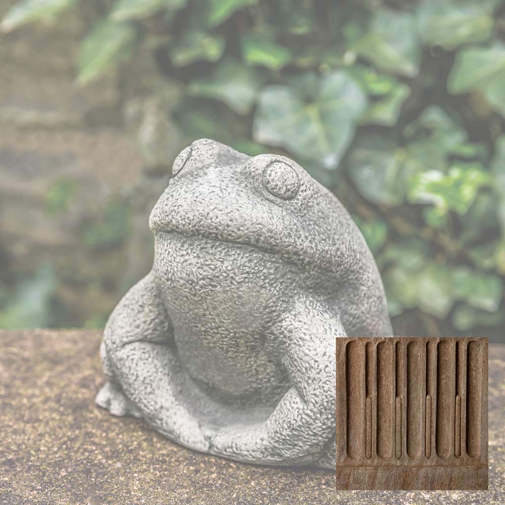 Campania Stone Frog Garden Statue - A-637