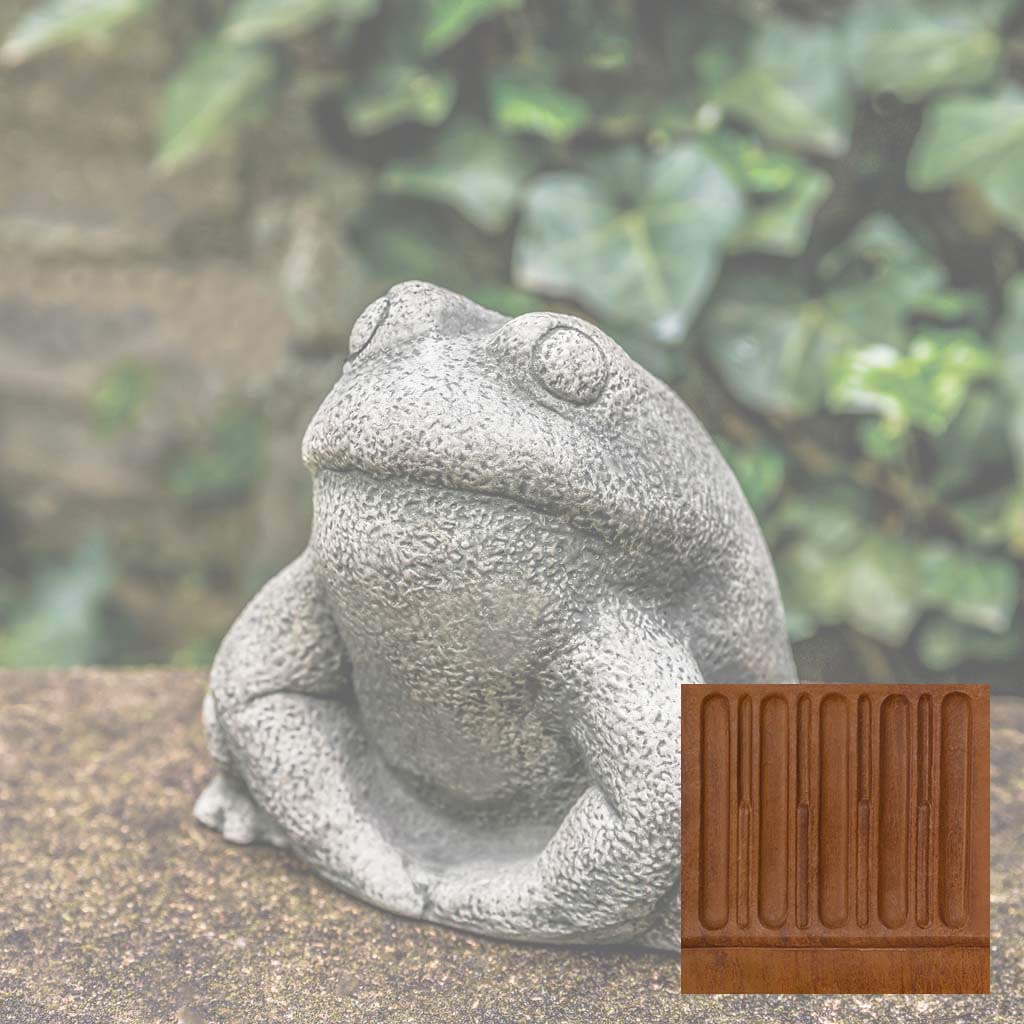 Campania Stone Frog Garden Statue - A-637