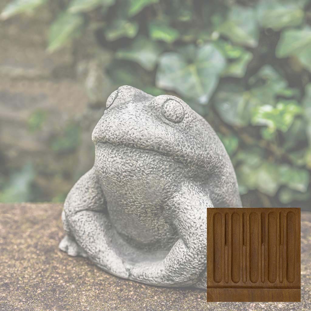 Campania Stone Frog Garden Statue - A-637
