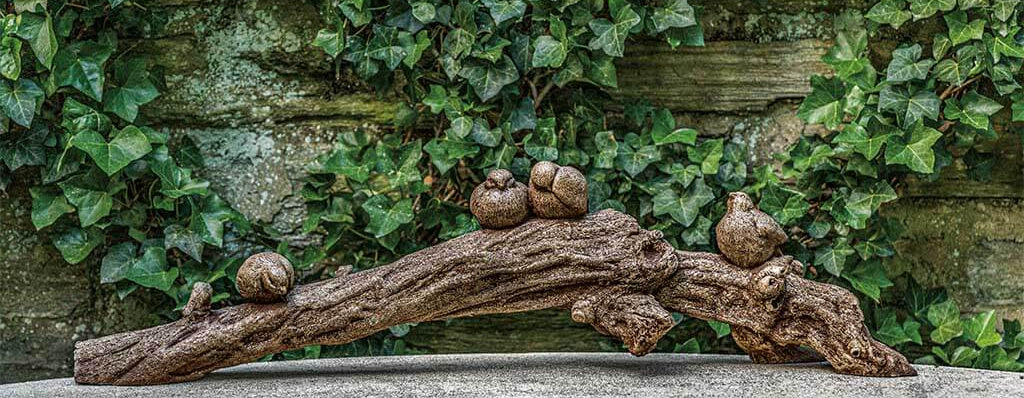 Campania Birds on a Branch Garden Statue - A-644