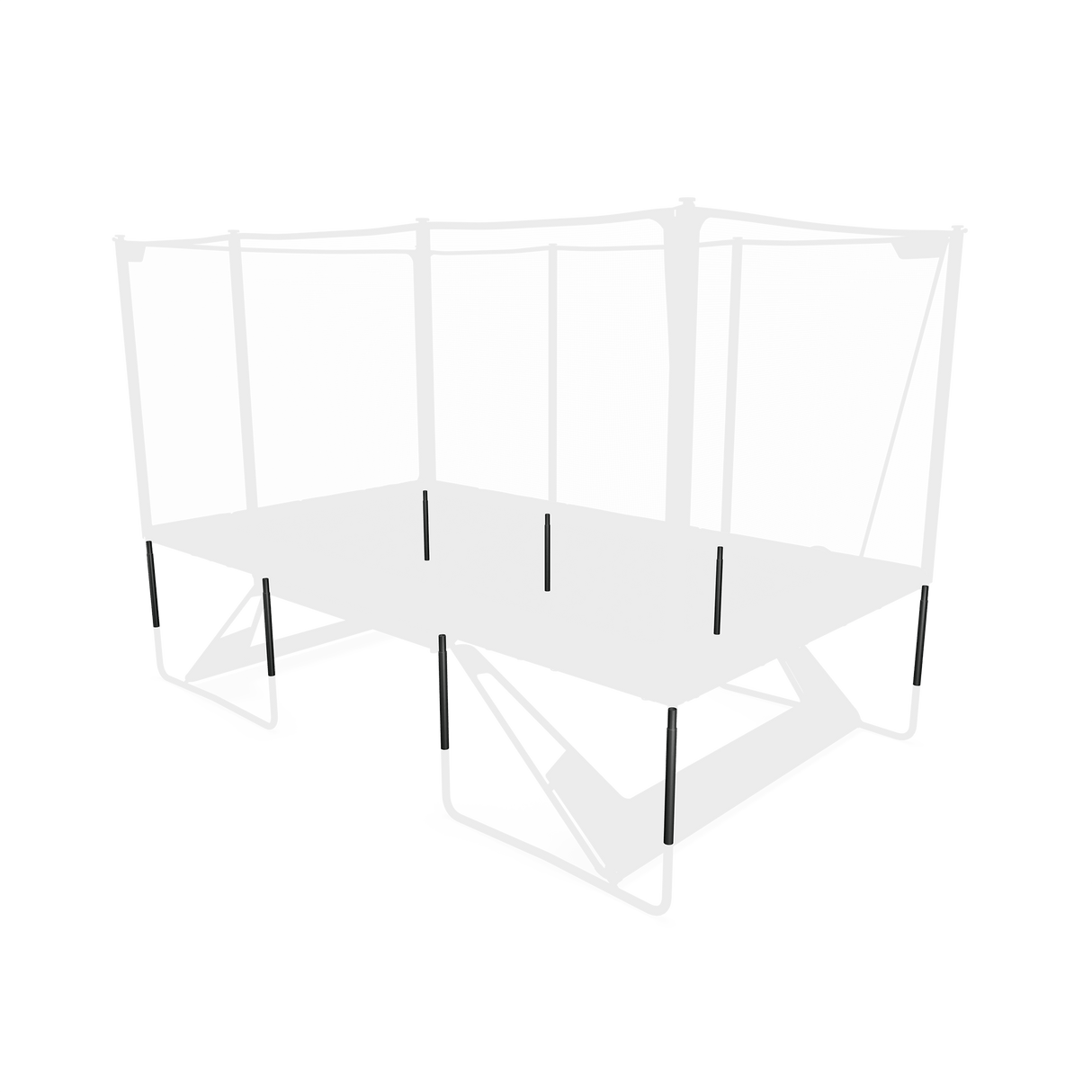 ACON X Custom Height Kit for 17ft Rectangular Trampoline