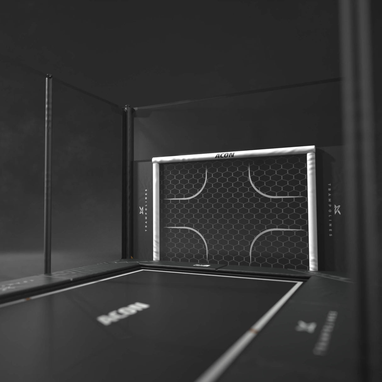 ACON X Soccer Goal Panel for Rectangular Trampoline