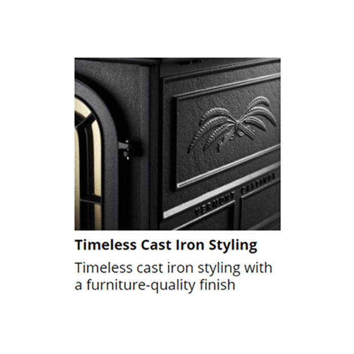 Vermont Castings Aspen C3 Wood Burning Stove - 0002505