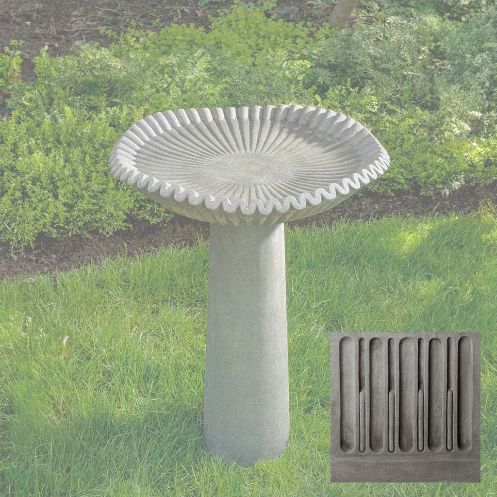 Campania Kashmir Birdbath - B-203