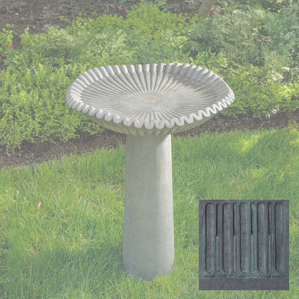 Campania Kashmir Birdbath - B-203