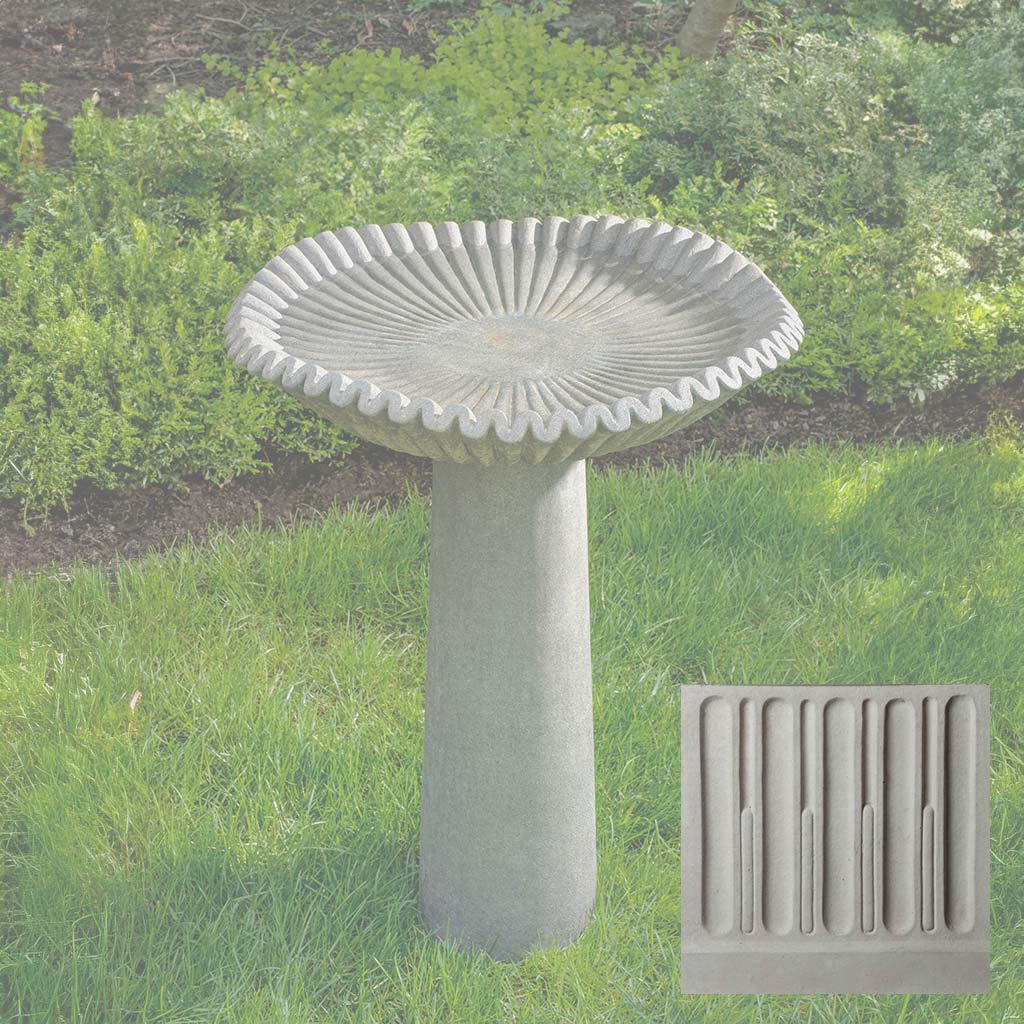 Campania Kashmir Birdbath - B-203