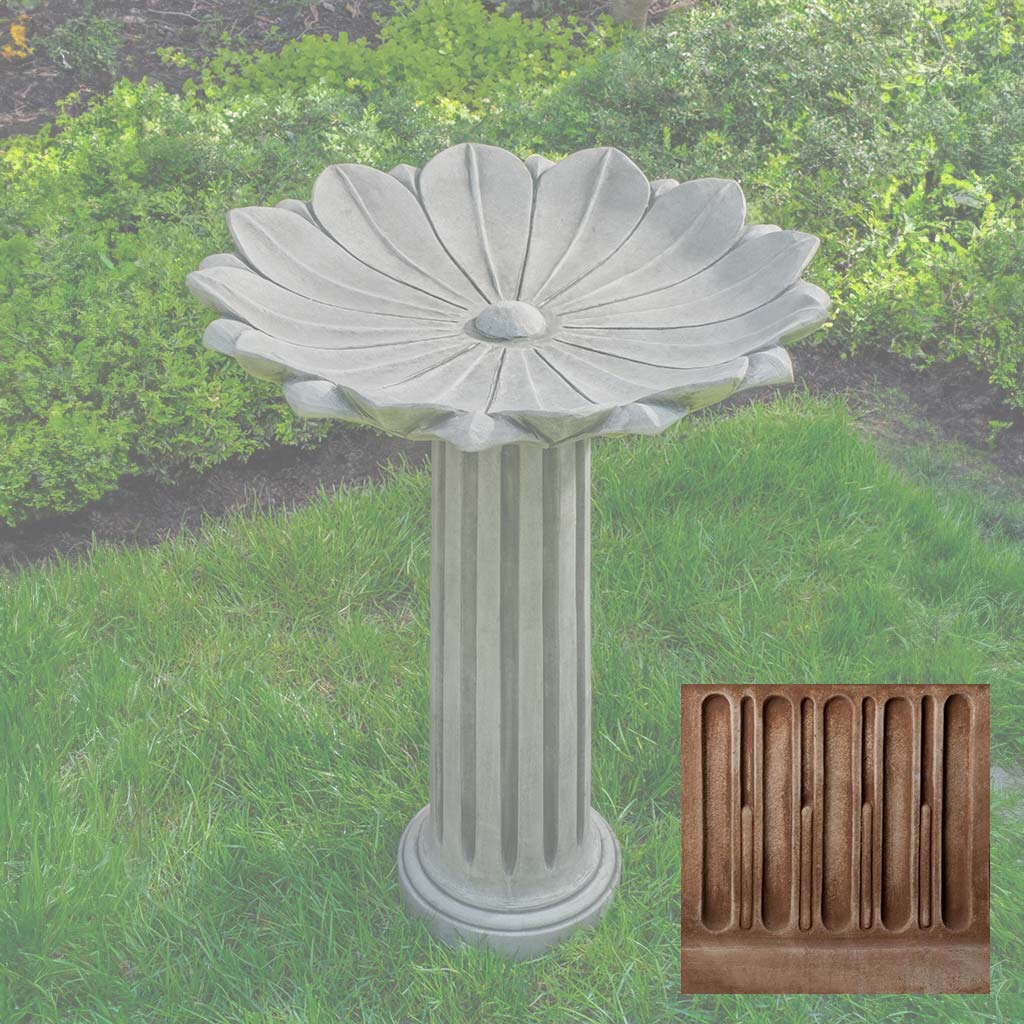 Campania Marguerite Birdbath - B-204