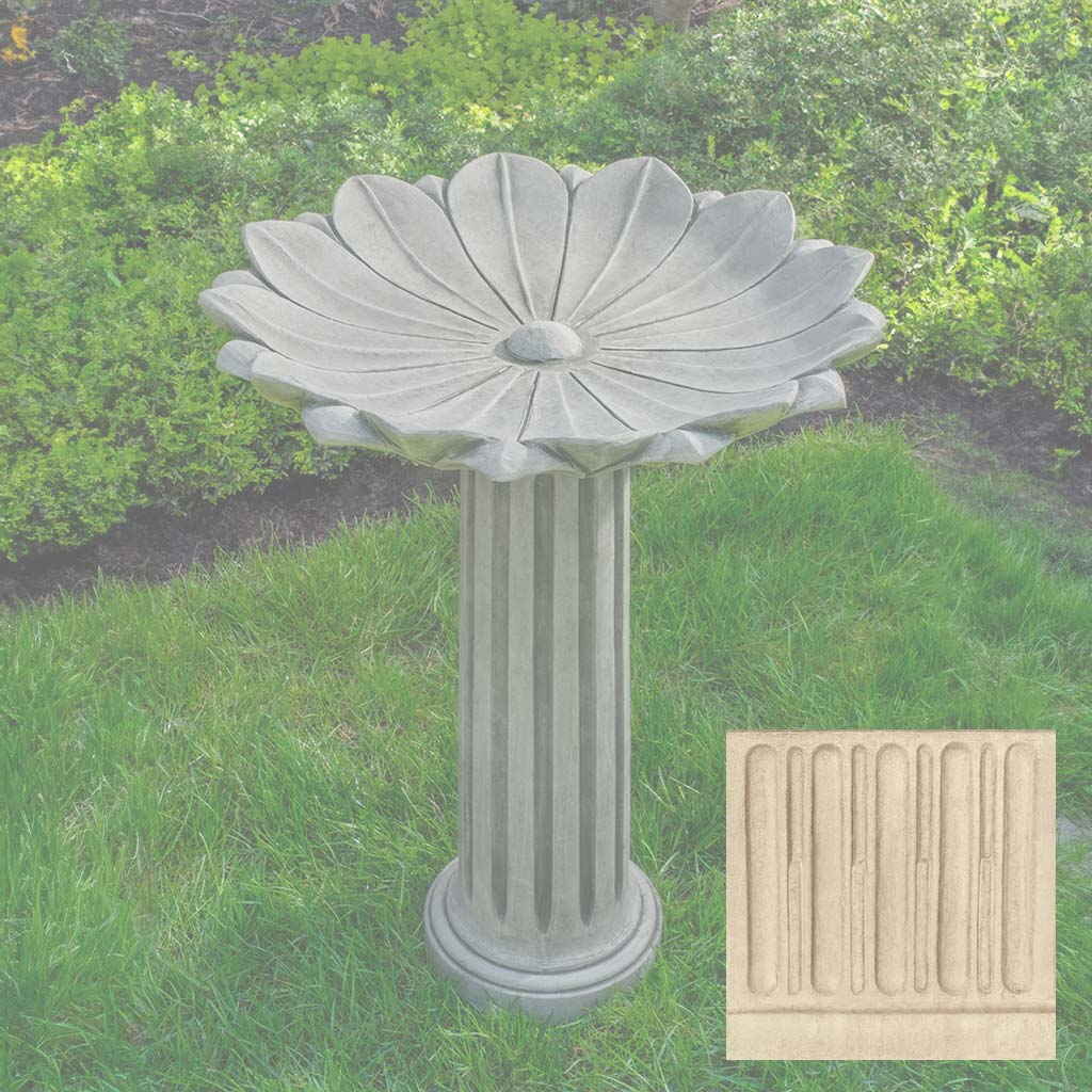 Campania Marguerite Birdbath - B-204