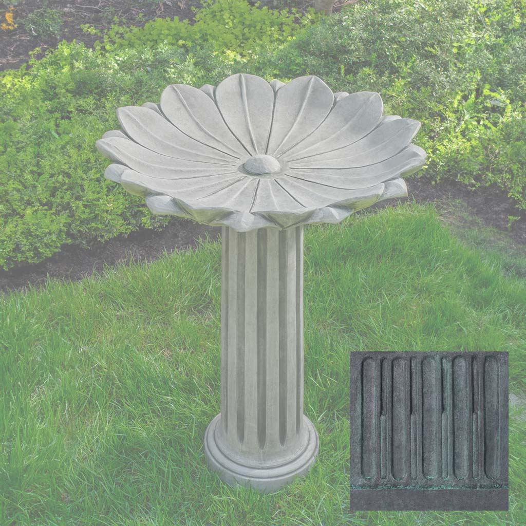 Campania Marguerite Birdbath - B-204
