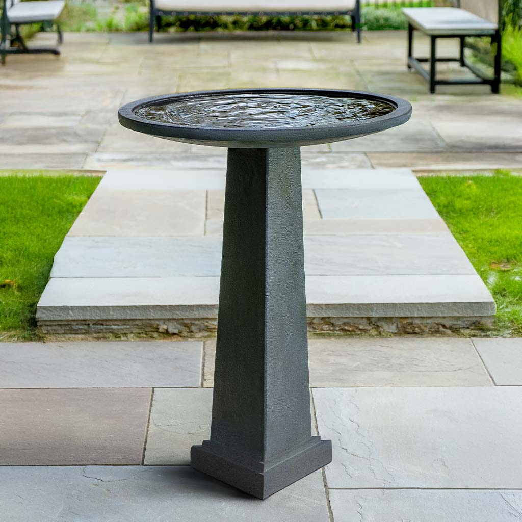 Campania Spire Birdbath - B-212