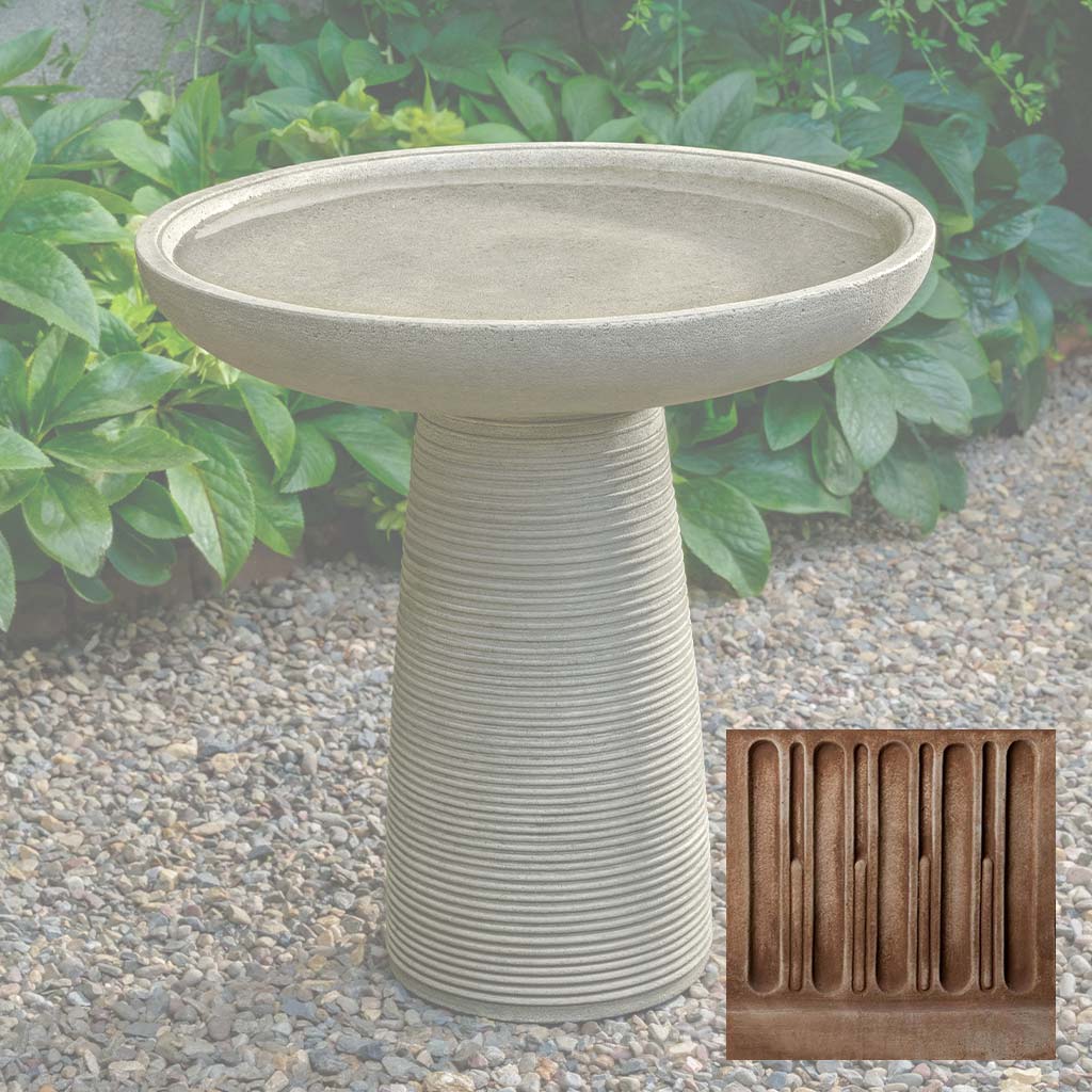 Campania Latham Birdbath - B-215