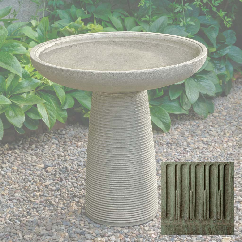 Campania Latham Birdbath - B-215