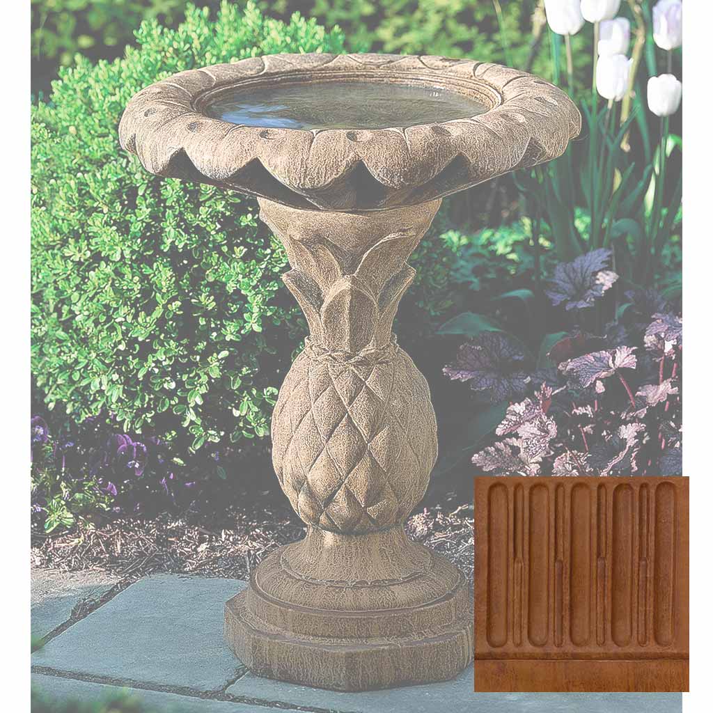 Campania Pineapple Birdbath - B-013