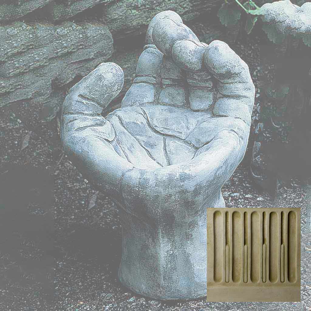 Campania Mano Birdbath - B-026