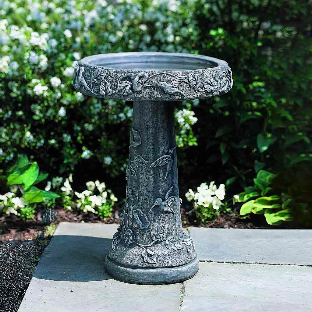 Campania Hummingbird Birdbath - B-034