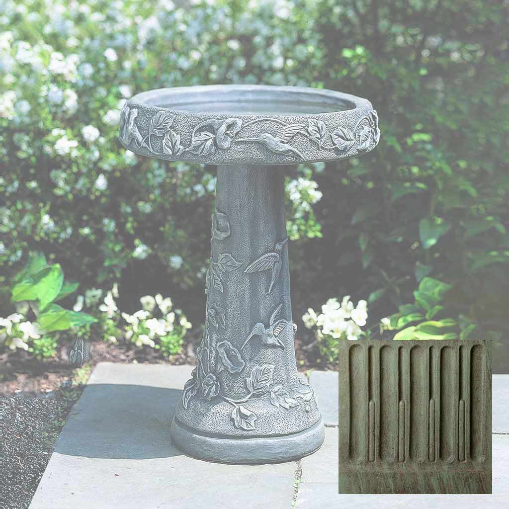 Campania Hummingbird Birdbath - B-034