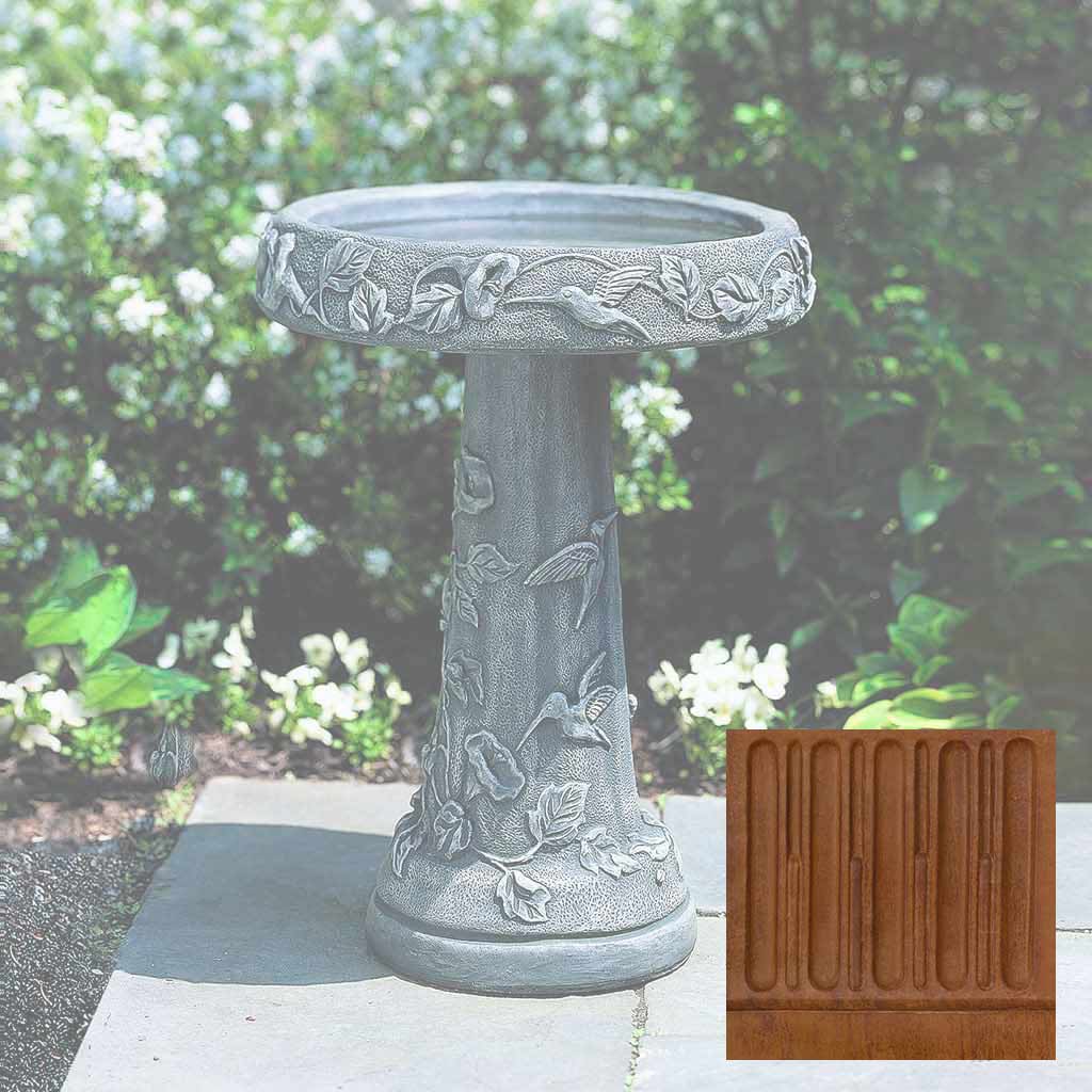 Campania Hummingbird Birdbath - B-034