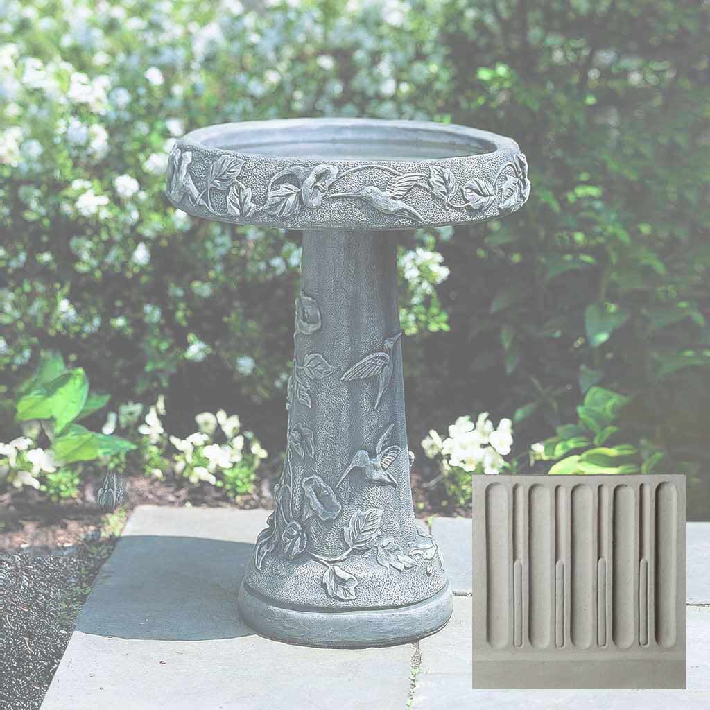 Campania Hummingbird Birdbath - B-034