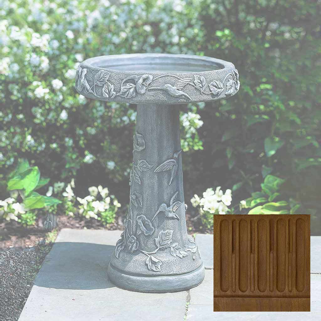 Campania Hummingbird Birdbath - B-034