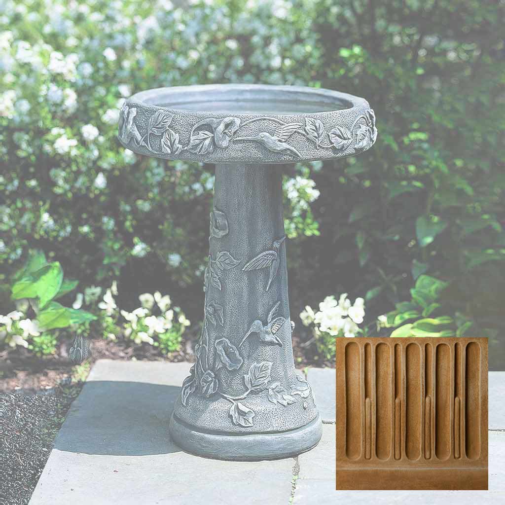 Campania Hummingbird Birdbath - B-034