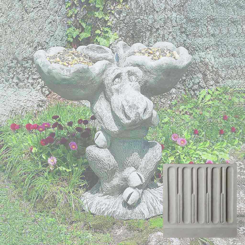 Campania Moose Birdbath/Feeder - B-047