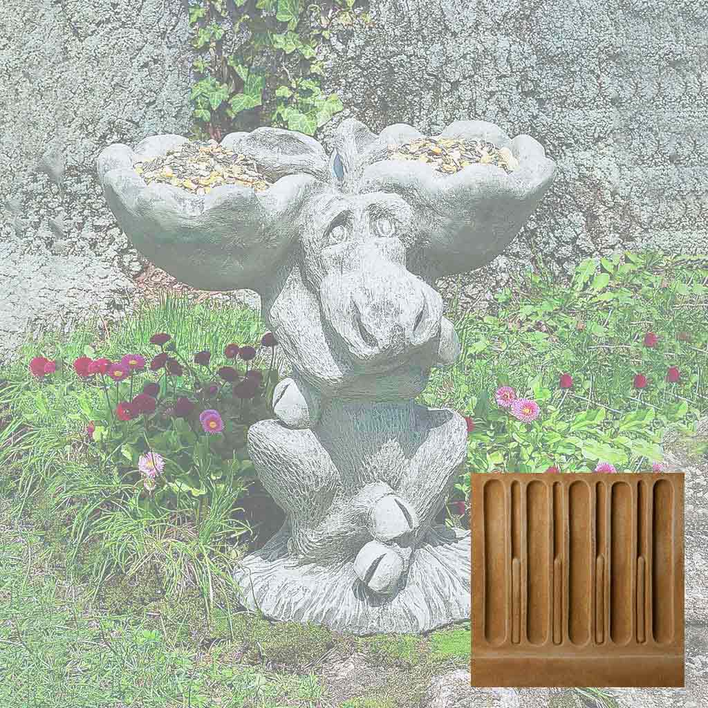 Campania Moose Birdbath/Feeder - B-047
