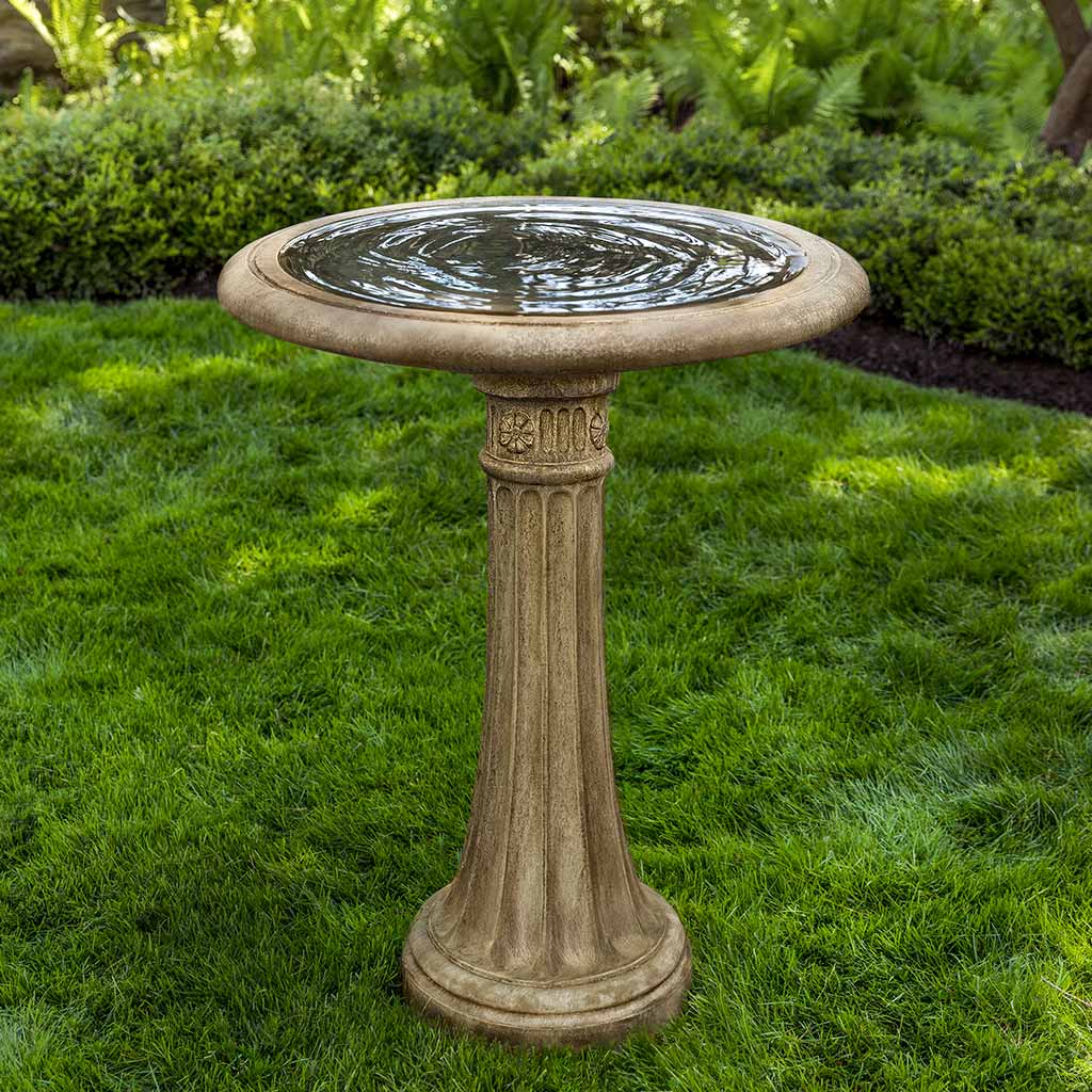 Campania Chestnut Hill Birdbath - B-050