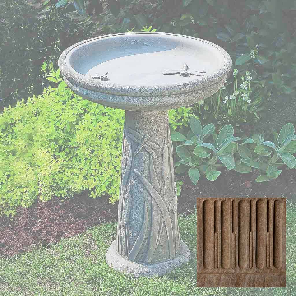 Campania Dragonfly Birdbath - B-056