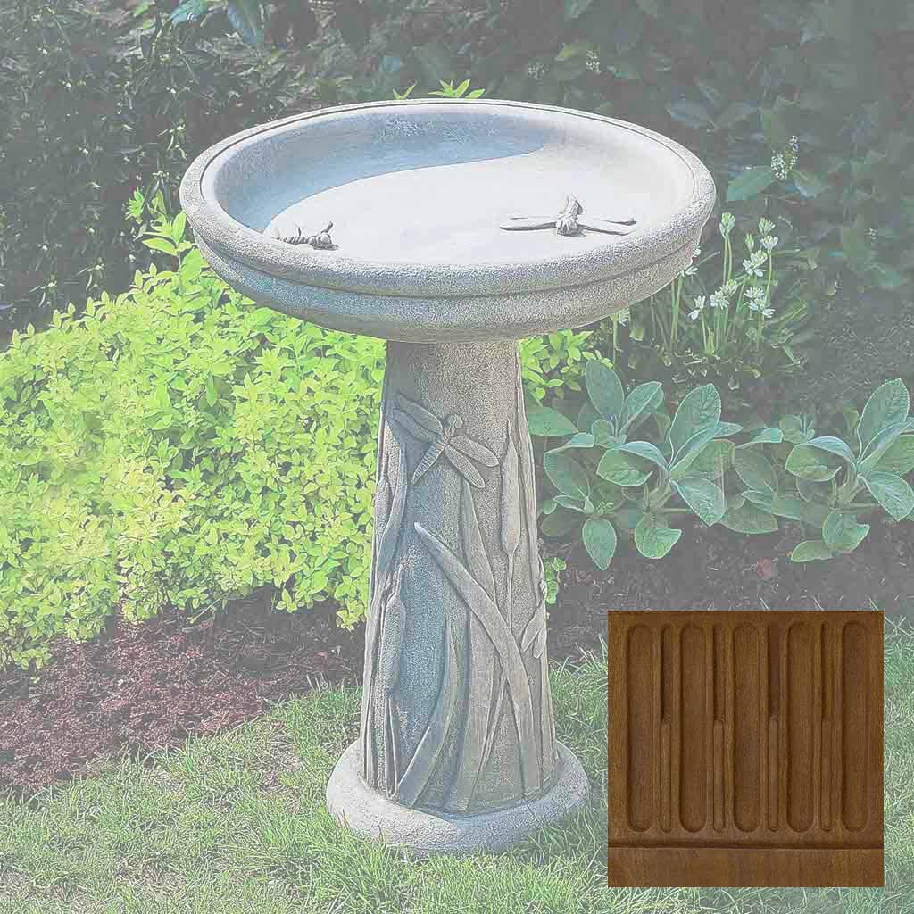 Campania Dragonfly Birdbath - B-056