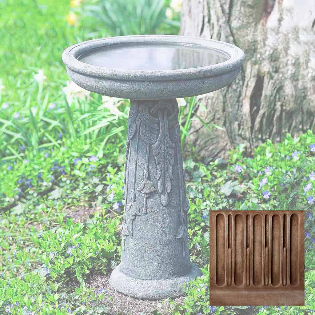 Campania Flores Birdbath - B-073