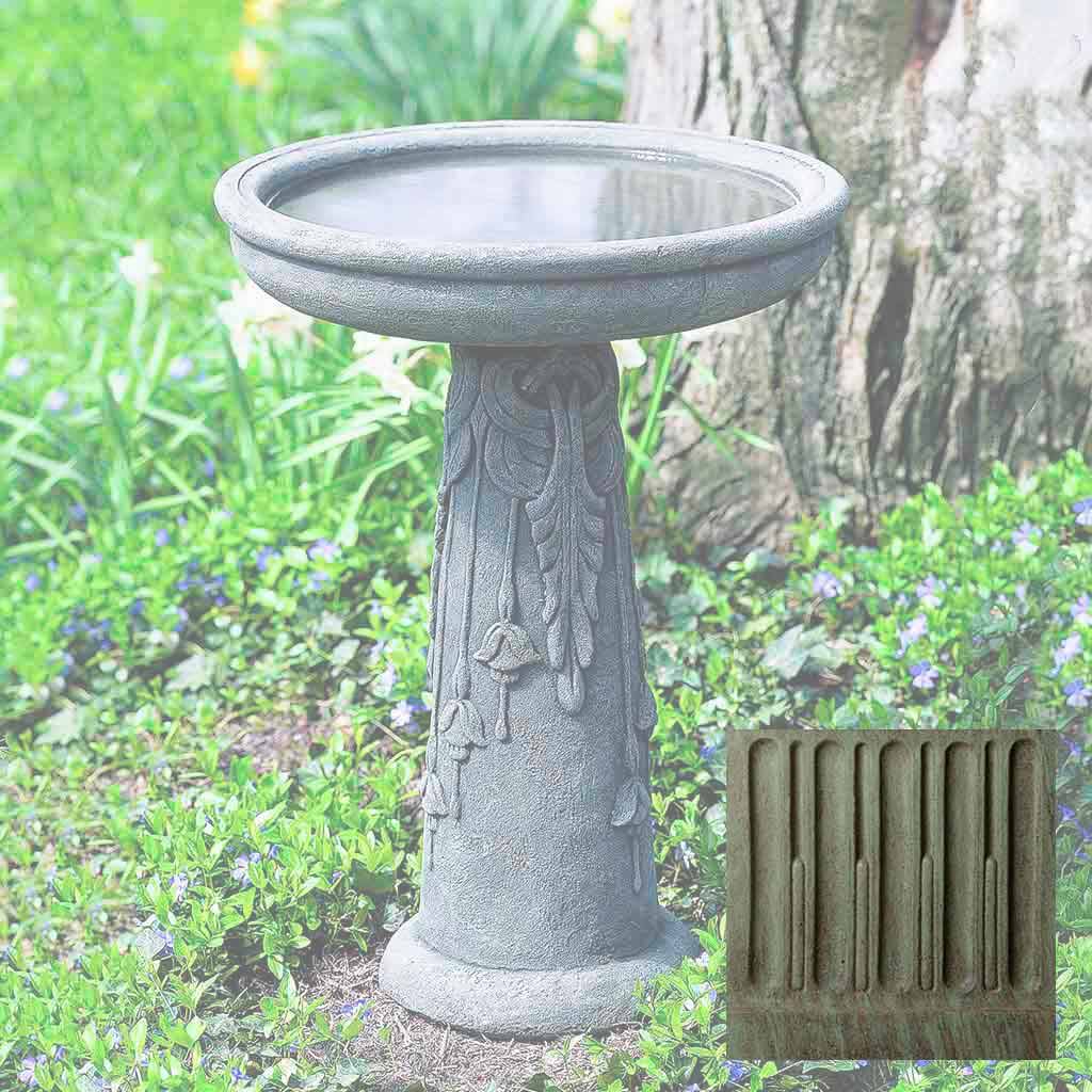 Campania Flores Birdbath - B-073