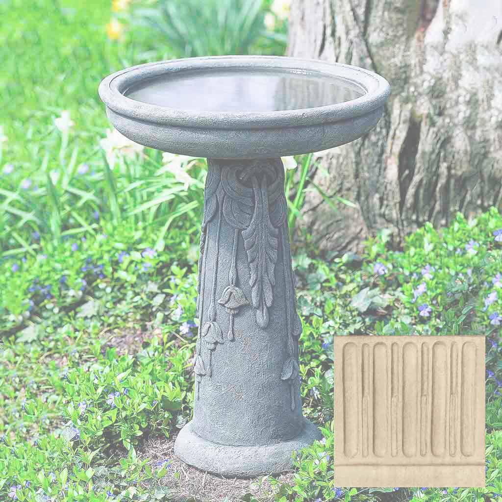 Campania Flores Birdbath - B-073