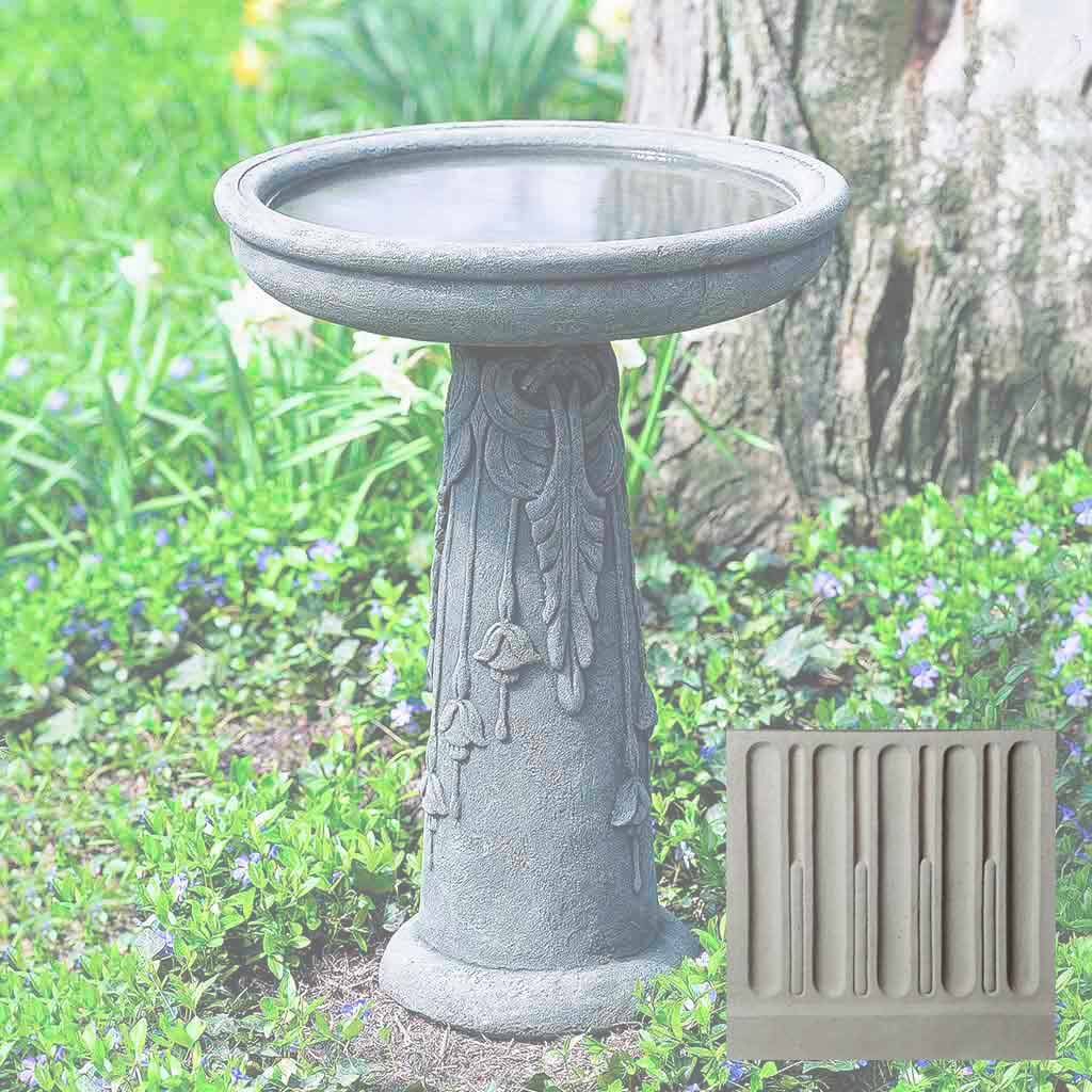 Campania Flores Birdbath - B-073