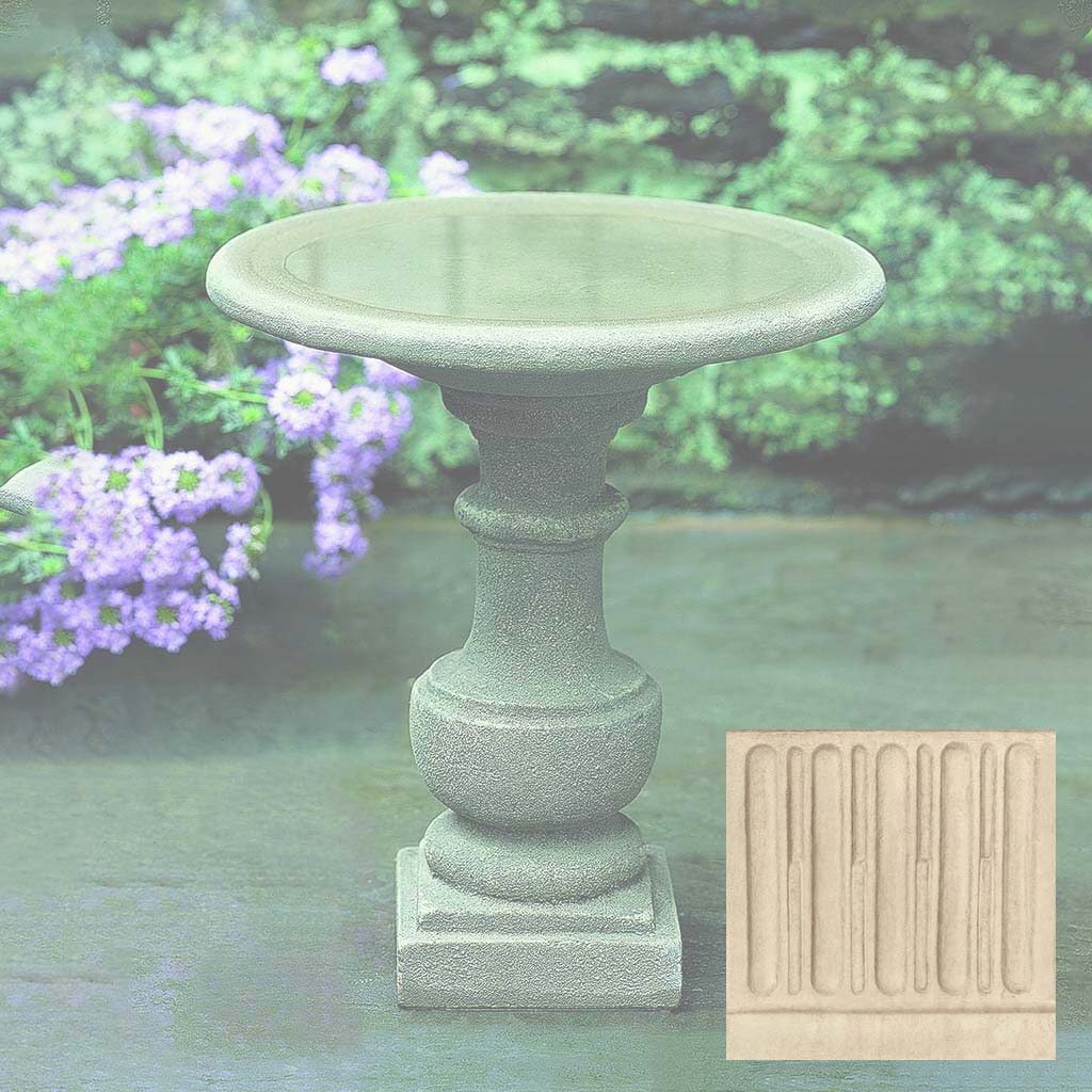 Campania Siena Birdbath - B-075