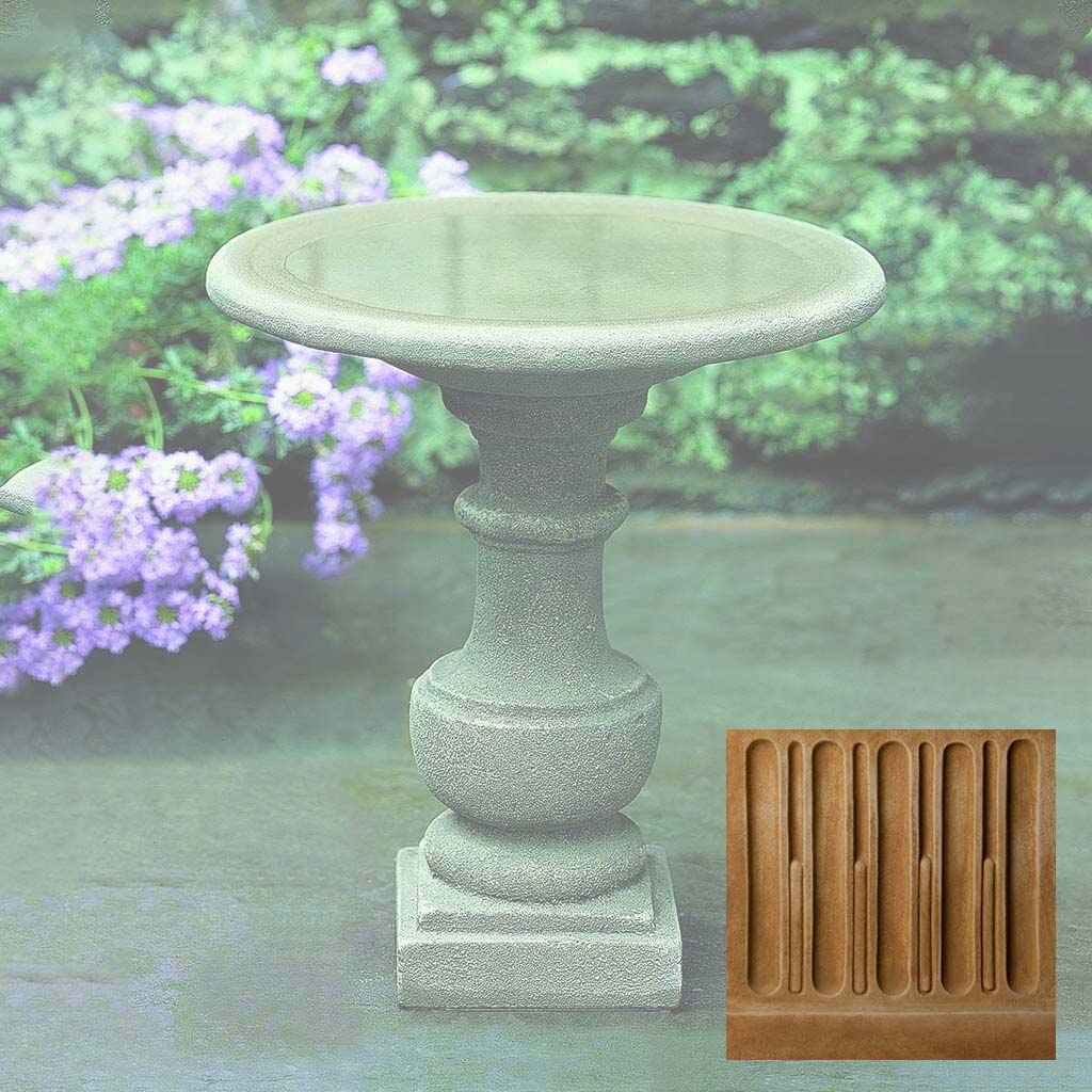 Campania Siena Birdbath - B-075
