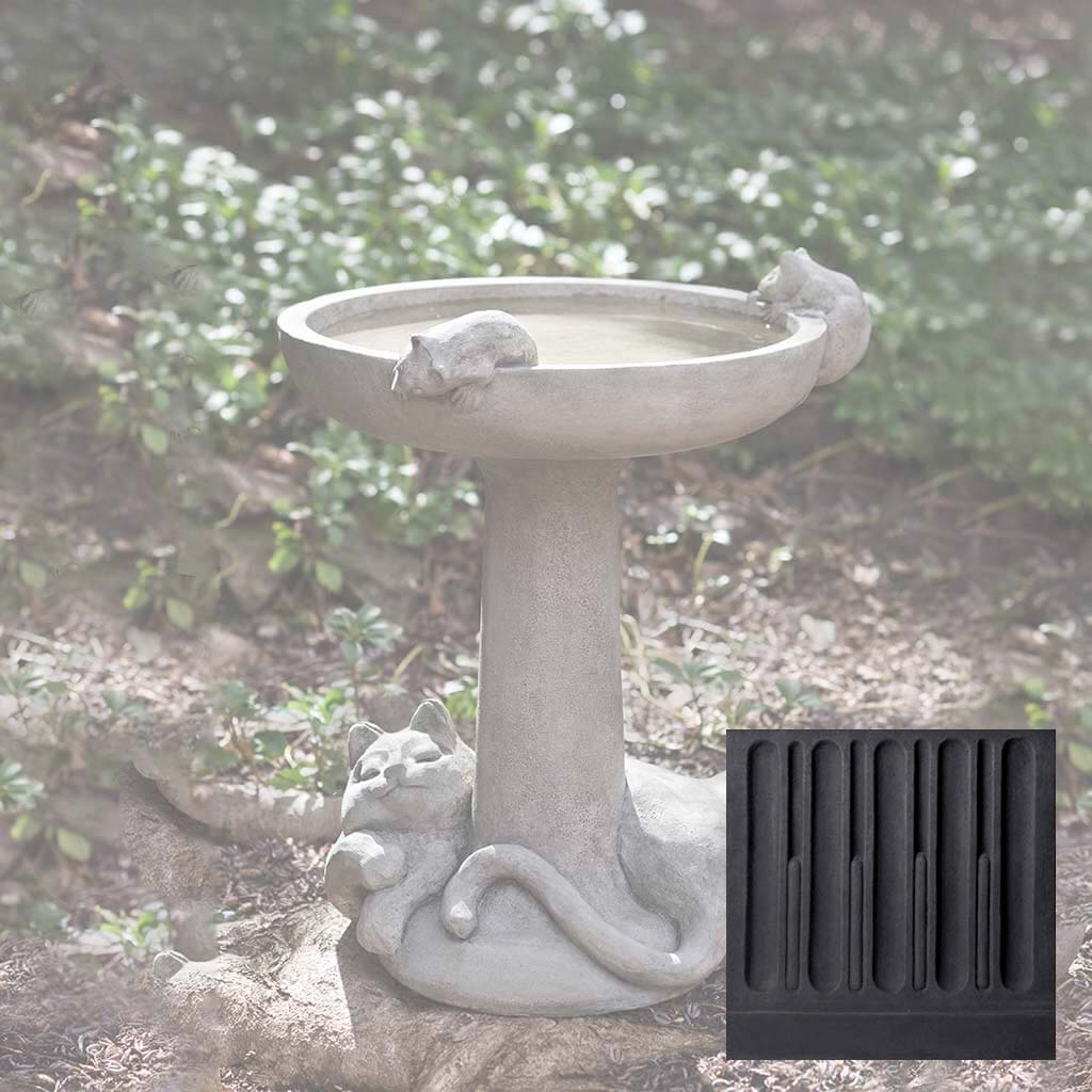 Campania Catnap Birdbath - B-127