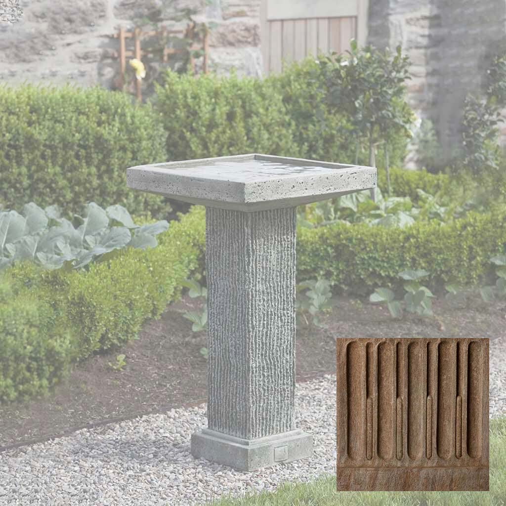 Campania Reef Point Birdbath - B-130