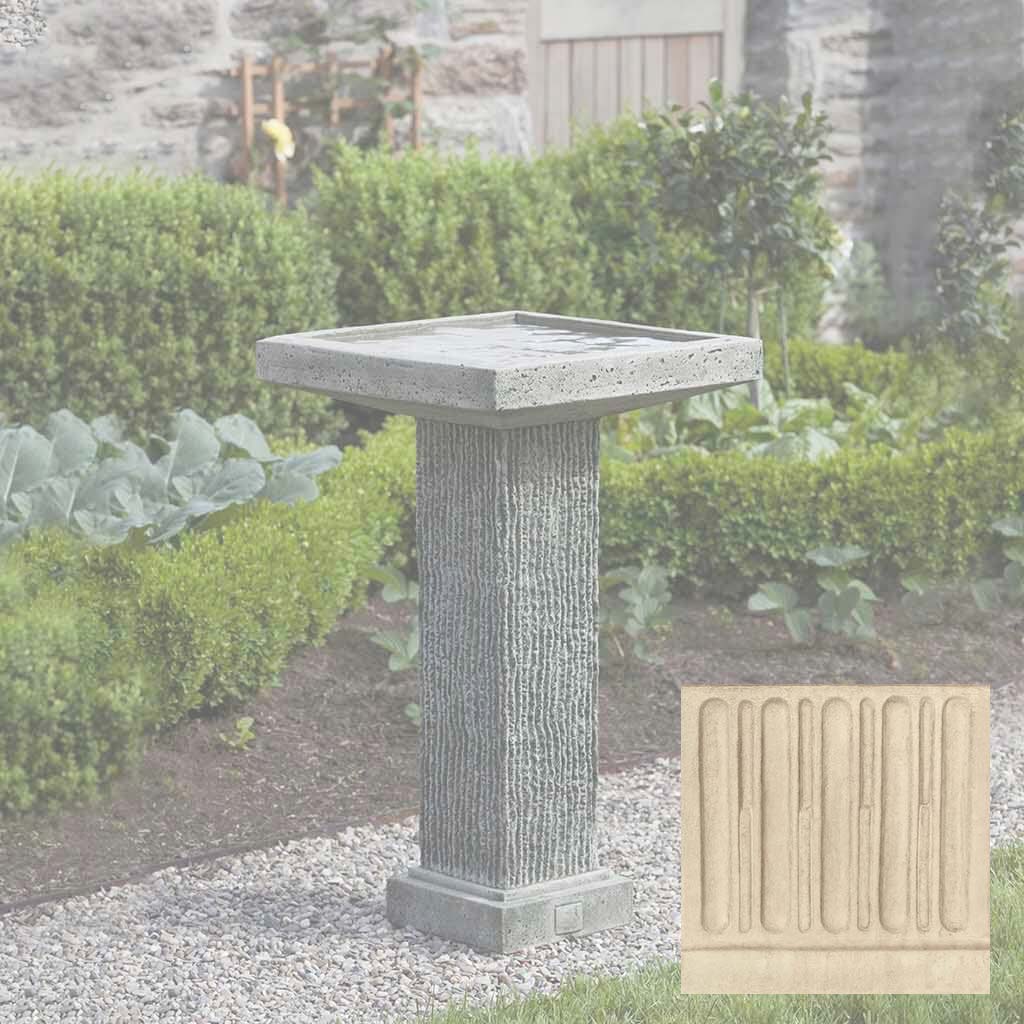 Campania Reef Point Birdbath - B-130