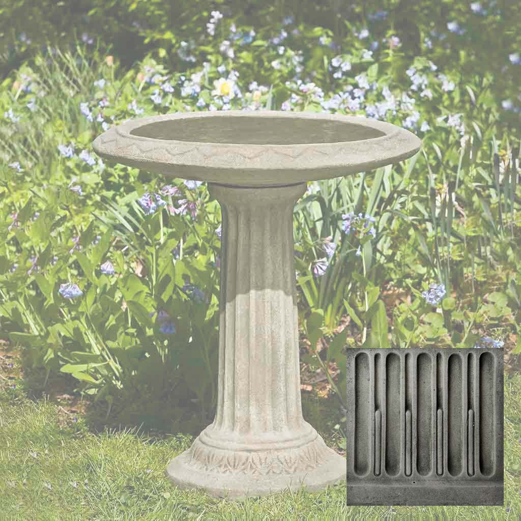 Campania Cottage Garden Birdbath - B-135