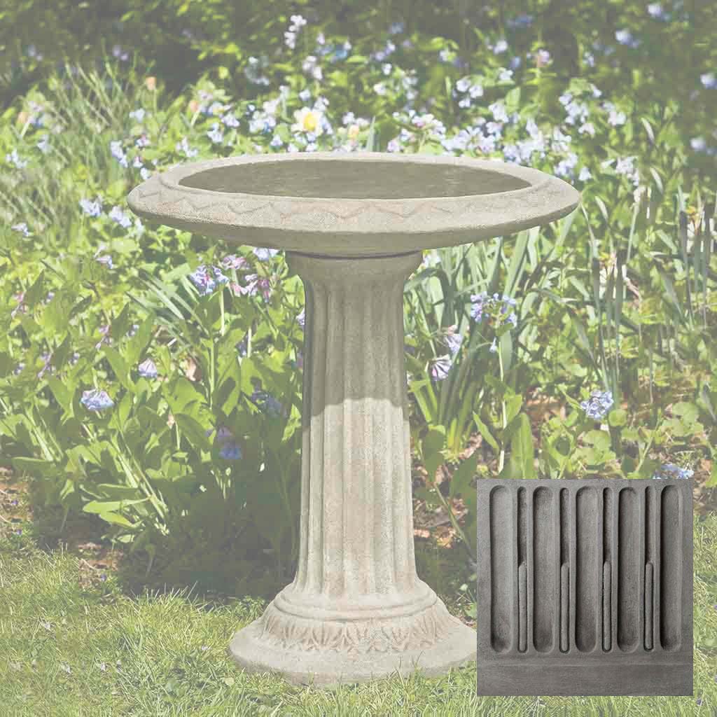Campania Cottage Garden Birdbath - B-135
