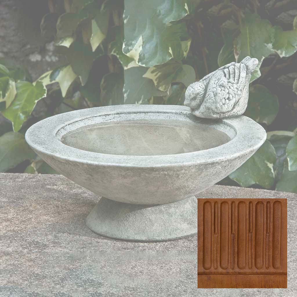Campania Songbird's Rest Birdbath - B-140