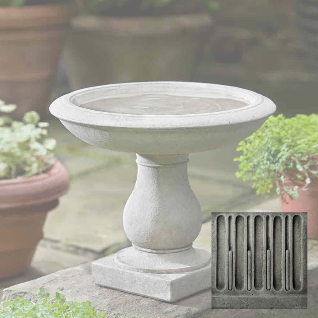 Campania Beauvoir Birdbath - B-141