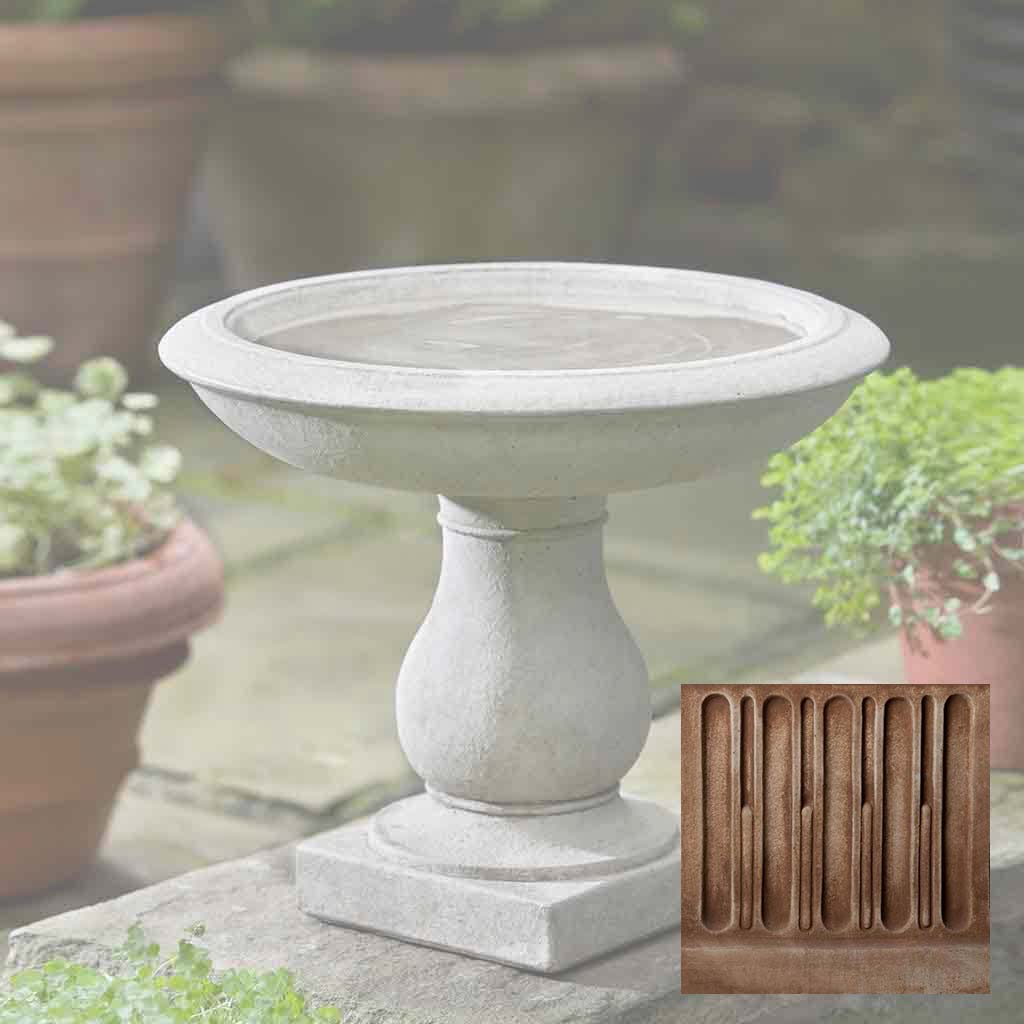 Campania Beauvoir Birdbath - B-141