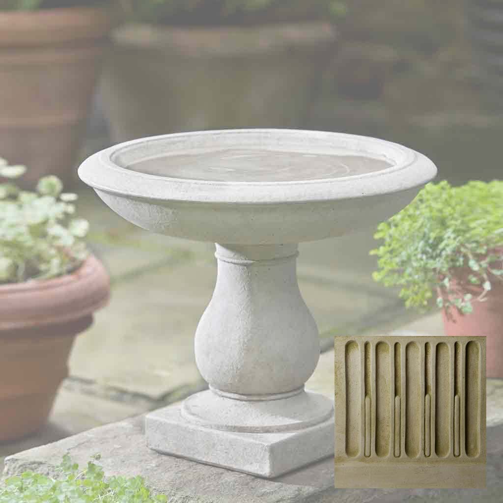 Campania Beauvoir Birdbath - B-141